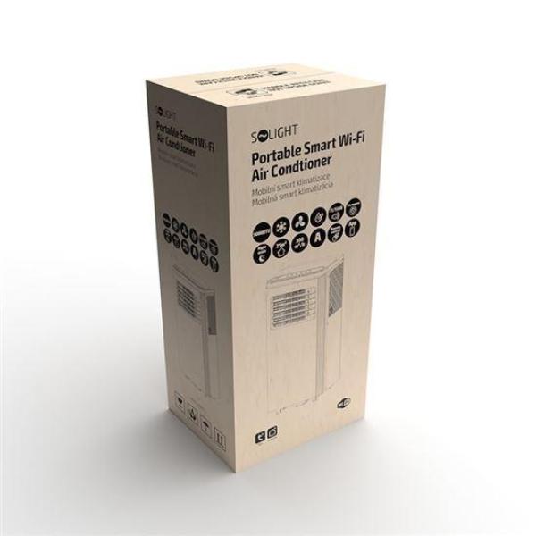 Solight mobilní klimatizace 9000 BTU,  smart WiFi,  chlazení,  odvlhčování,  ventilátor5