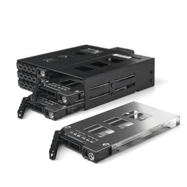 CHIEFTEC SATA/ SAS Backplane CBP-625,  1x 5, 25“ bay for 6x 2, 5“ HDDs/ SSDs,  Hot-Swap3