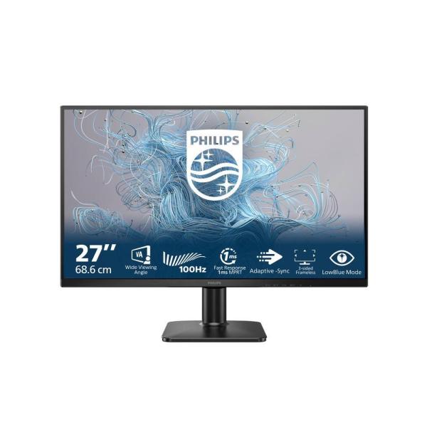 Philips/ 27E2N1100L/ 27"/ VA/ FHD/ 100Hz/ 4ms/ Black/ 3R