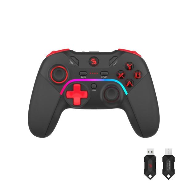 A4tech Bloody GPW70,  gamepad,  RGB,  Dual mode 2, 4G+USB,  černá