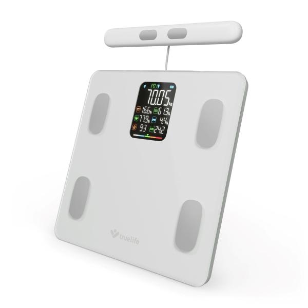 TrueLife FitScale W8 BT White - osobní diagnostická bluetooth váha10