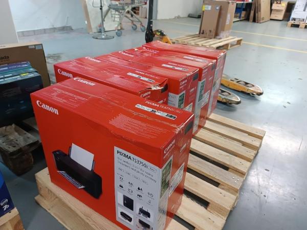 BAZAR -Canon PIXMA Tiskárna TS3750i black - barevná,  MF (tisk,  kopírka,  sken,  cloud),  USB,  Wi-Fi ( poškodený obal )3