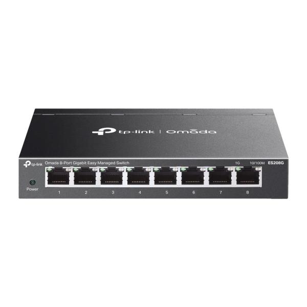 TP-Link OMADA switch ES208G (8xGbE, fanless)