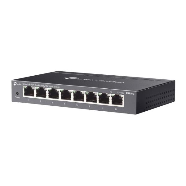 TP-Link OMADA switch ES208G (8xGbE, fanless)2