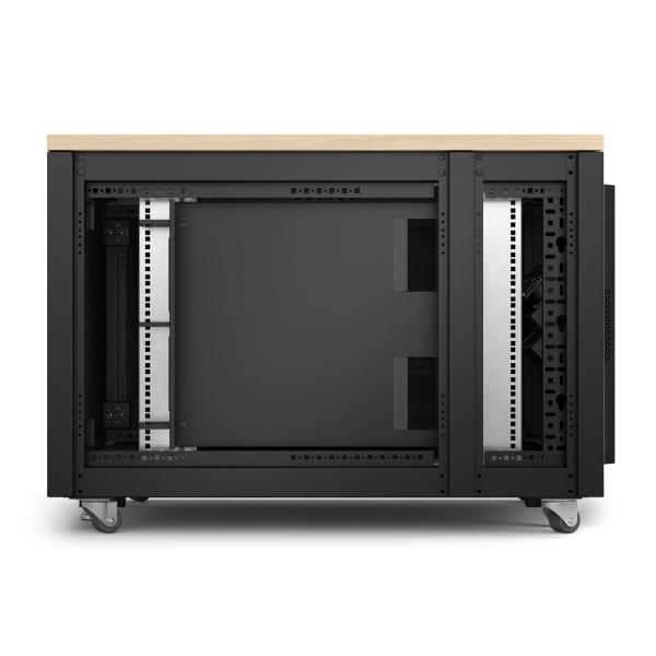 APC NetShelter Soundproof,  12U,  Server Rack Enclosure,  Maple3