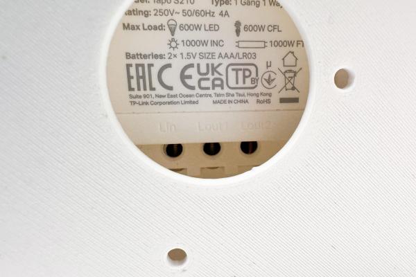 TP-Link D-EAPWALL2-C,  držák box pro upevnění na zeď EAP115-Wall,  EAP230-Wall,  EAP650-Wall,  Tapo S210,  Tapo S220,  bílý10