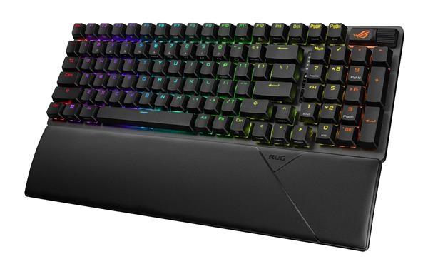 ASUS klávesnice ROG Strix Scope II 96 Wireless (ROG NX Snow) - CZ/ SK3