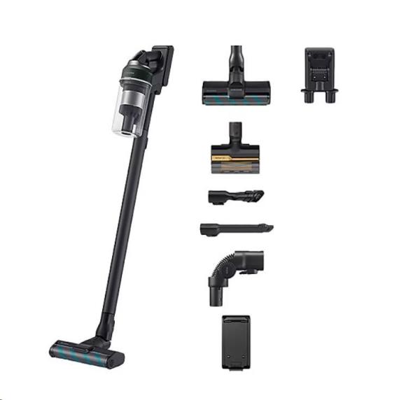 Samsung 2-in-1 stick vacuum Battery Dry Bagless 580 W Black,  Chrome,  Green,  Wood,  EU