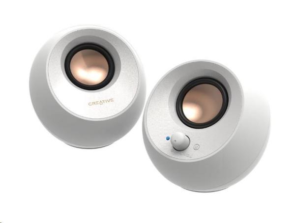 Creative Labs Speakers Pebble V3 white