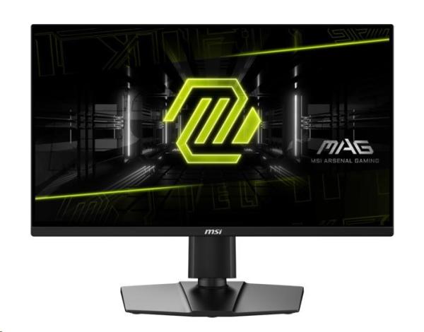 MSI MAG/ 255PXF/ 24, 5"/ IPS/ FHD/ 300Hz/ 0, 5ms/ Čierna/ 3R