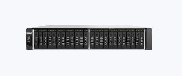 QNAP TDS-h2489FU-R2-4314-128G (2x Xeon, 128GB RAM, 24x 2, 5" U.2/ SATA, 4x PCIe, 4x 2, 5GbE, 2x 25GbE)