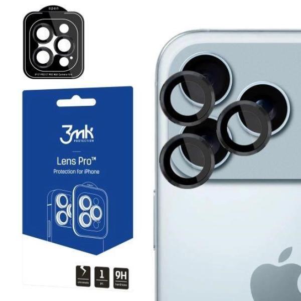 3mk Lens Protection Pro Black pro Apple iPhone 17 Pro / 17 Pro Max