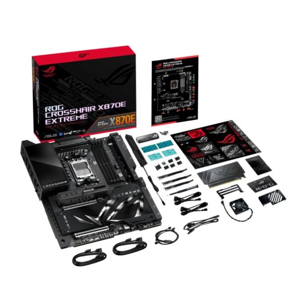 ASUS MB Sc AM5 ROG CROSSHAIR X870E EXTREME,  AMD X870,  4xDDR5,  1xHDMI,  2xUSB4,  WiFi,  E-ATX6