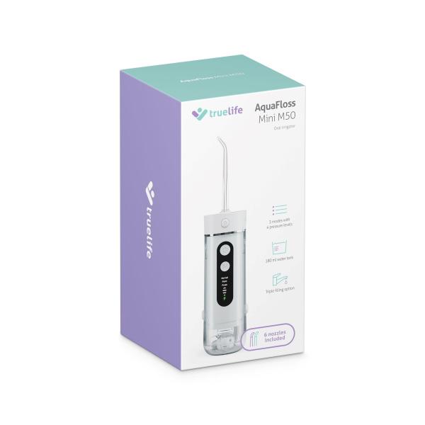 TrueLife AquaFloss Mini M50 - ústní sprcha - bílá10