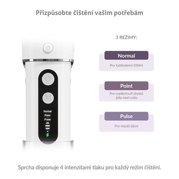 TrueLife AquaFloss Mini M50 - ústní sprcha - bílá0