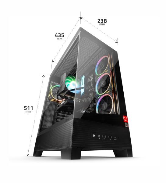 oLYNX Challenger Ryzen 5 7600X 32GB 1TB SSD NVMe RTX 5060 8G W11 Home1