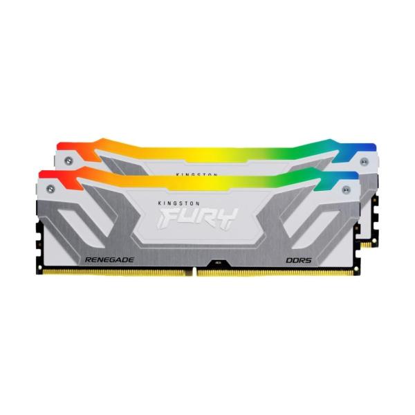 Kingston/ CUDIMM DDR5/ 48/ 8800MHz/ CL42/ 2x24GB/ RGB/ White
