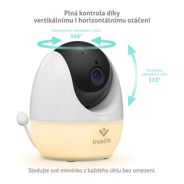 TrueLife NannyCam R4 Pro - digitální video chůvička3