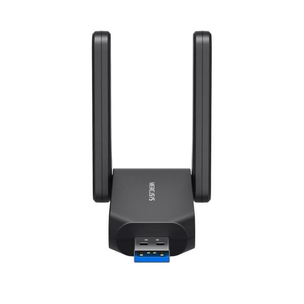 MERCUSYS MA72XH WiFi6 USB adapter (AX1800, 2, 4GHz/ 5GHz, USB3.0)1