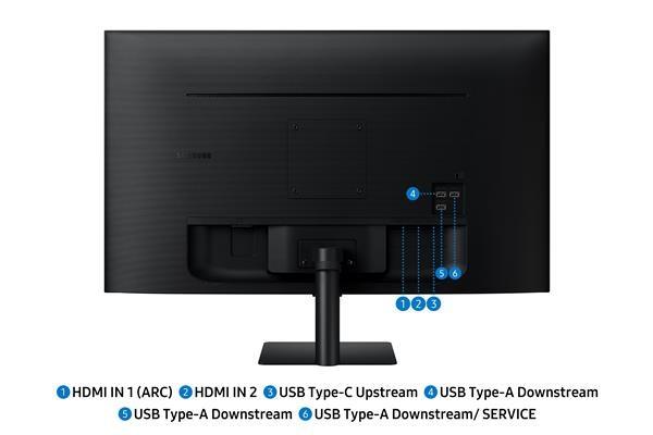 SAMSUNG MT LED LCD 32" Smart Monitor M7 (M70F) VA,  UHD,  60hz,  4ms,  speaker,  hdmi,  usb-c3
