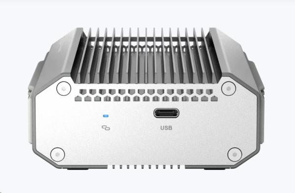 QNAP QNA-UC10G2T adaptér USB-C/ Thunderbolt 4 na 2x 10GBASE-T (2x10GbE, 1xUSB-C4/ TB4, fanless)2