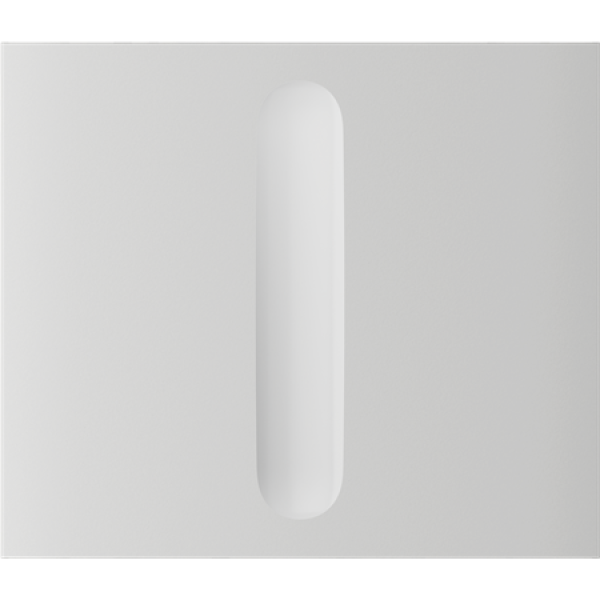Ajax  CenterButton (Dimmer) vertical - Středový kryt stmívatelného tlačítka,  vertikální instalace,  ústřicová