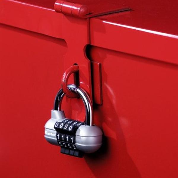 Master Lock Kombinační visací zámek horizontální 1520EURD -  - šedý1