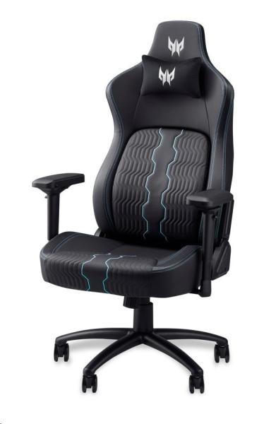 ACER herní křeslo/ židle Predator Rift Pro, 4D područky, zádová opěrka, otočná konstrukce, Black1