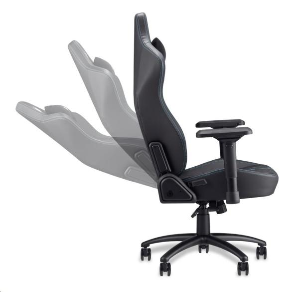 ACER herní křeslo/ židle Predator Rift Pro, 4D područky, zádová opěrka, otočná konstrukce, Black6