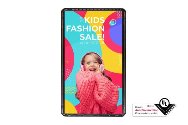 LG 86" signage 86XF3SK-B Single-sided Open Frame High Brightness,  FHD,  3300nit,  24/ 7,  webOS 6.0,  M+