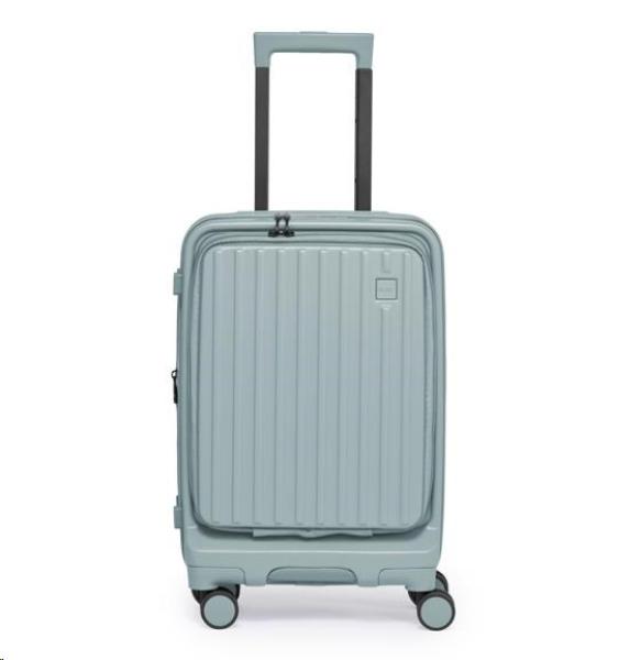 Acer Barcelona luggage 20",  světle modrý,  pevný cestovní kufr,  materiál: 100% recyklovaný PET,  TSA kombinační zámek,  pře
