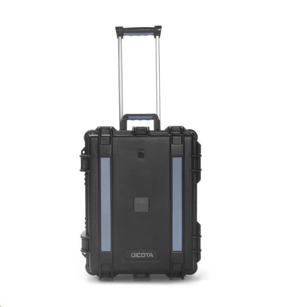 DICOTA Charging Case Trolley 14 Tablets Plus,  Black