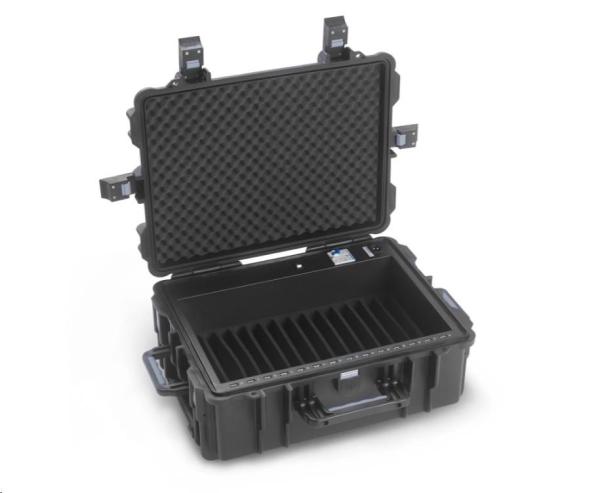 DICOTA Charging Case Trolley 14 Tablets Plus,  Black2