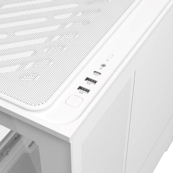 ASUS Case AP202 PRIME CASE,  mATX,  Průhledná bočnice,  3x 120mm ARGB Fan,  bílá11