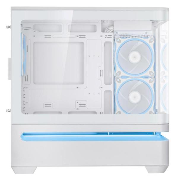 ASUS Case AP202 PRIME CASE,  mATX,  Průhledná bočnice,  3x 120mm ARGB Fan,  bílá5