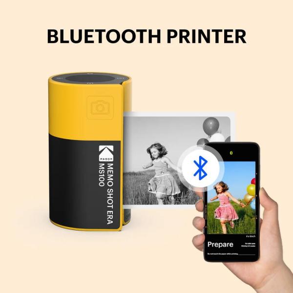 KODAK fotoaparát s tiskárnou štítků MemoShot Era MS1002