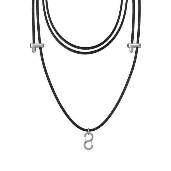 PLAUD Note Pin Lanyard Black - Řemínek na krk,  černý2