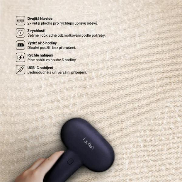 Lauben Lint Remover Dual 4AT4