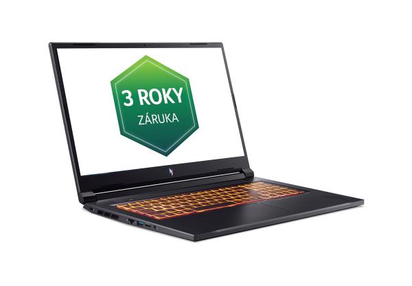 Acer Nitro V 17/ ANV17-41-R009/ R7-260/ 17, 3"/ QHD/ 32GB/ 1TB/ RTX 5070/ W11H/ Black/ 2R