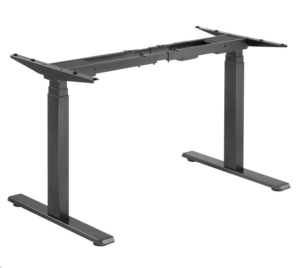 Výškovo nastaviteľná stolová podnož Brateck M08-23DE 2 motory rozsah 620-1280 mm nosnosť 100 kg