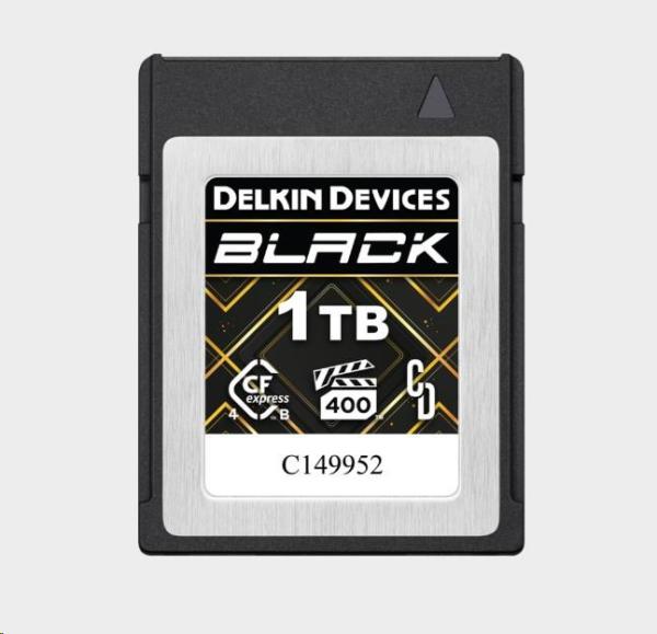 Delkin CFexpress 4.0 BLACK | Type B | R3630/ W3130 (VPG400) 1TB