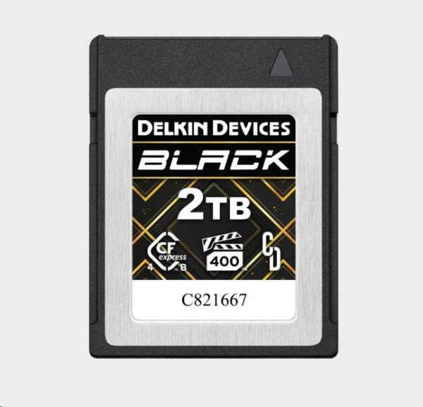 Delkin CFexpress 4.0 BLACK | Type B | R3700/ W3220 (VPG400) 2TB