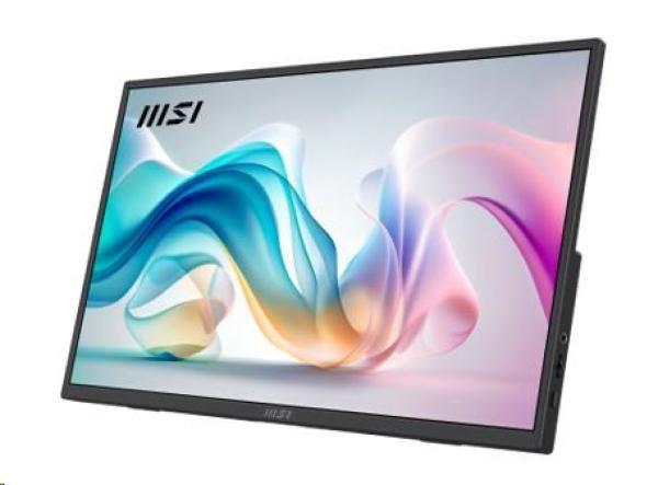 MSI Pro/ MP165 E6/ 15, 6"/ IPS/ FHD/ 60Hz/ 4ms/ Čierna/ 3R