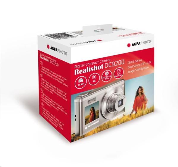 AGFAPHOTO Realishot DC9200 Silver - kompaktní fotoaparát5