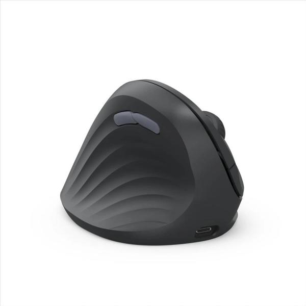 Hama vertikálna ergonomická bezdrôtová myš EWM-600L,  pre ľavákov,  nabíjacia,  čierna3