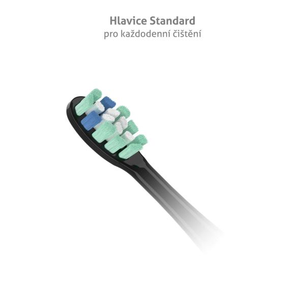 TrueLife SonicBrush Clean-series heads Standard black 8 pack1