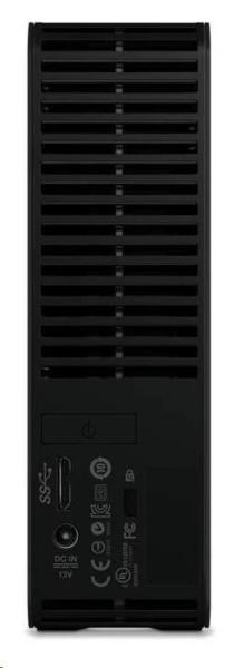 WD Elements Desktop 20TB,  Externí HDD,  USB 3.0,  černá1