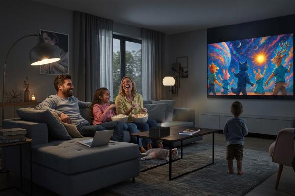 Optoma projektor Photon Life PK32 (DLP,  LED,  4K UHD ,  1100  ANSI,  400:1,  HDMI,  USB,  USB-C,  repro 1x5W)2