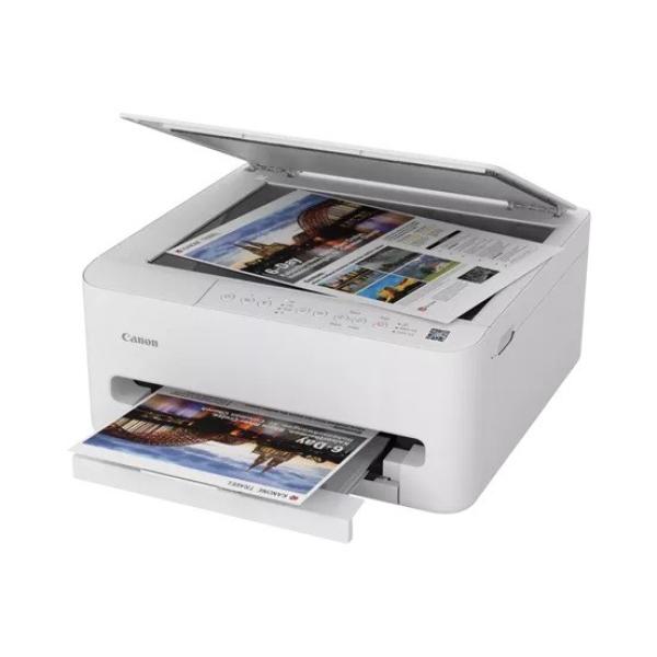 BAZAR -Canon PIXMA Tiskárna TS4150i - barevná,  MF (tisk, kopírka, sken, cloud),  duplex,  USB,  Wi-Fi ( POŠKOZENÝ OBAL)4