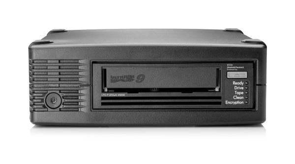 HPE Storage LTO-9 Ultrium External Tape Drive (BC042A) + 5x LTO-9 45TB DataCartridges (Q2079A) +(716197-B21)Smart choice